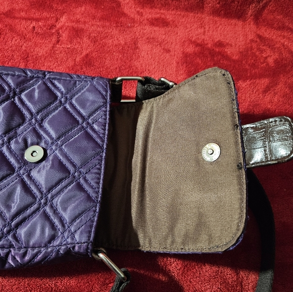 No Brand Purple Quilted Crossbody with matching Wallet-Bundled - Picture 10 of 16